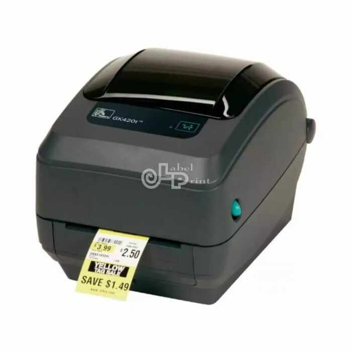 Imprimanta termica etichete Zebra GK420T, 203 DPI, USB, Ethernet